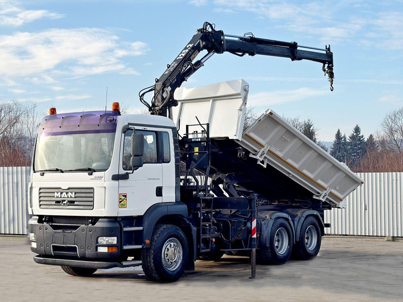 MAN TGA 26.350 * KIPPER 4,90m + TEREX ATLAS * 6x4 * - Pritsche LKW, Autokran: das Bild 5 MAN TGA 26.350 * KIPPER 4,90m + TEREX ATLAS * 6x4 * - Pritsche LKW, Autokran: das Bild 5