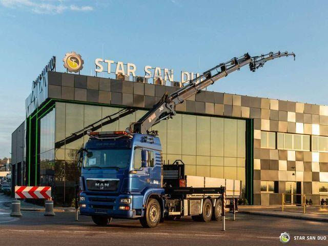 MAN TGA 26.440 6x4 HIAB 322-6 HIPRO Fly Jib - Pritsche LKW, Autokran: das Bild 1 MAN TGA 26.440 6x4 HIAB 322-6 HIPRO Fly Jib - Pritsche LKW, Autokran: das Bild 1