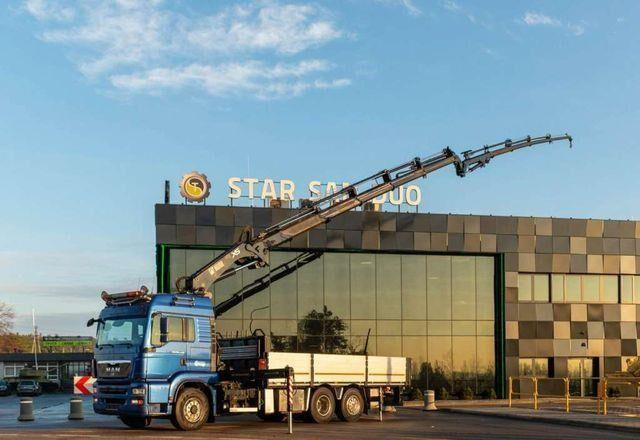 MAN TGA 26.440 6x4 HIAB 322-6 HIPRO Fly Jib - Pritsche LKW, Autokran: das Bild 3 MAN TGA 26.440 6x4 HIAB 322-6 HIPRO Fly Jib - Pritsche LKW, Autokran: das Bild 3