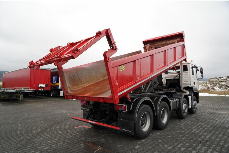 MAN TGA 35.400 / 8X4 / WYWROTKA 2 STR. / HYDROBURTA / HYDROKLAPA / M - Kipper: das Bild 4 MAN TGA 35.400 / 8X4 / WYWROTKA 2 STR. / HYDROBURTA / HYDROKLAPA / M - Kipper: das Bild 4