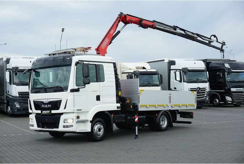 MAN TGL / 12.250 / SKRZYNIOWY + HDS / FASSI F 65 / PILOT - Pritsche LKW, Autokran: das Bild 1 MAN TGL / 12.250 / SKRZYNIOWY + HDS / FASSI F 65 / PILOT - Pritsche LKW, Autokran: das Bild 1