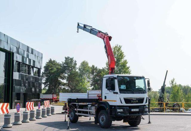 MAN TGM 18.250 4x4 Fassi F215A.0.23 Active HDS Cran - Pritsche LKW, Autokran: das Bild 2 MAN TGM 18.250 4x4 Fassi F215A.0.23 Active HDS Cran - Pritsche LKW, Autokran: das Bild 2