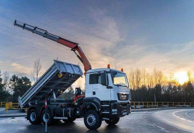 MAN TGS 26.360 6x6 PALFINGER PK 18001 EH Crane Kipe - Kipper, Autokran: das Bild 4 MAN TGS 26.360 6x6 PALFINGER PK 18001 EH Crane Kipe - Kipper, Autokran: das Bild 4