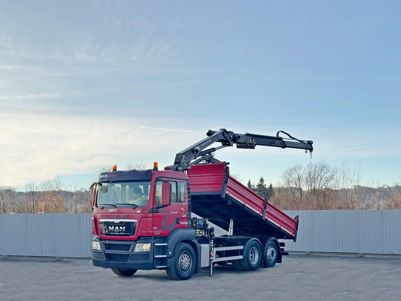 MAN TGS 26.360 Kipper 5,15m*HMF 1420 K2 + FUNK/6x2 - Kipper, Autokran: das Bild 2 MAN TGS 26.360 Kipper 5,15m*HMF 1420 K2 + FUNK/6x2 - Kipper, Autokran: das Bild 2