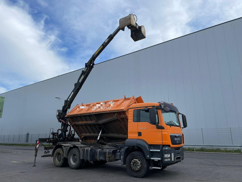 MAN TGS 26.360 Tipper + Crane Jonsered J 1090 - Kipper, Autokran: das Bild 5 MAN TGS 26.360 Tipper + Crane Jonsered J 1090 - Kipper, Autokran: das Bild 5
