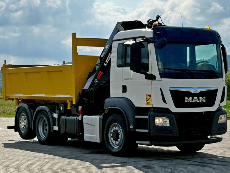 MAN TGS 26.400 * HIAB X-HIDUO 188 E-3 + FUNK * 6x4 - Kipper, Autokran: das Bild 4 MAN TGS 26.400 * HIAB X-HIDUO 188 E-3 + FUNK * 6x4 - Kipper, Autokran: das Bild 4
