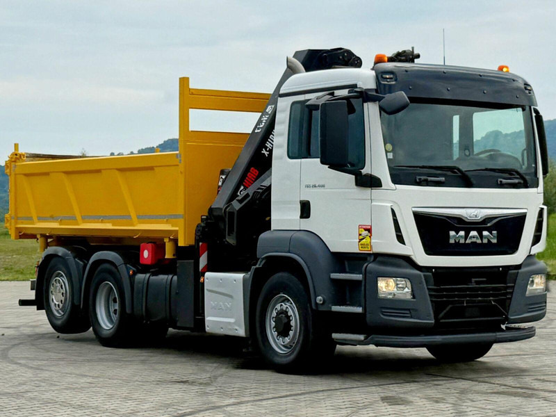 MAN TGS 26.400 * HIAB X-HIDUO 188 E-3 + FUNK * 6x4 - Kipper, Autokran: das Bild 4 MAN TGS 26.400 * HIAB X-HIDUO 188 E-3 + FUNK * 6x4 - Kipper, Autokran: das Bild 4