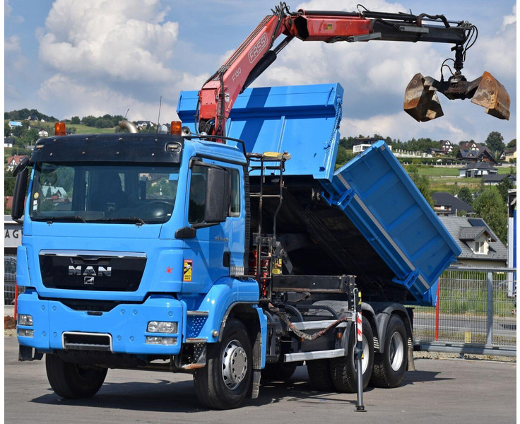 MAN TGS 26 400 - Kipper, Autokran: das Bild 3 MAN TGS 26 400 - Kipper, Autokran: das Bild 3