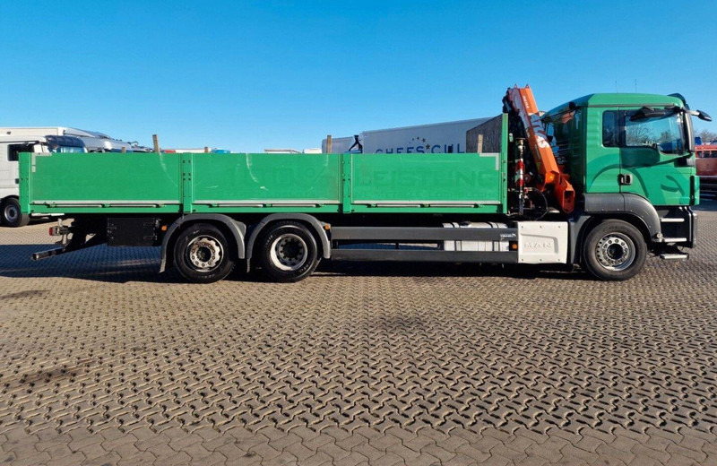 MAN TGS 26.460 6X2 Flatbed + Crane Atlas 172.3E-A4 + RC - Pritsche LKW, Autokran: das Bild 4 MAN TGS 26.460 6X2 Flatbed + Crane Atlas 172.3E-A4 + RC - Pritsche LKW, Autokran: das Bild 4