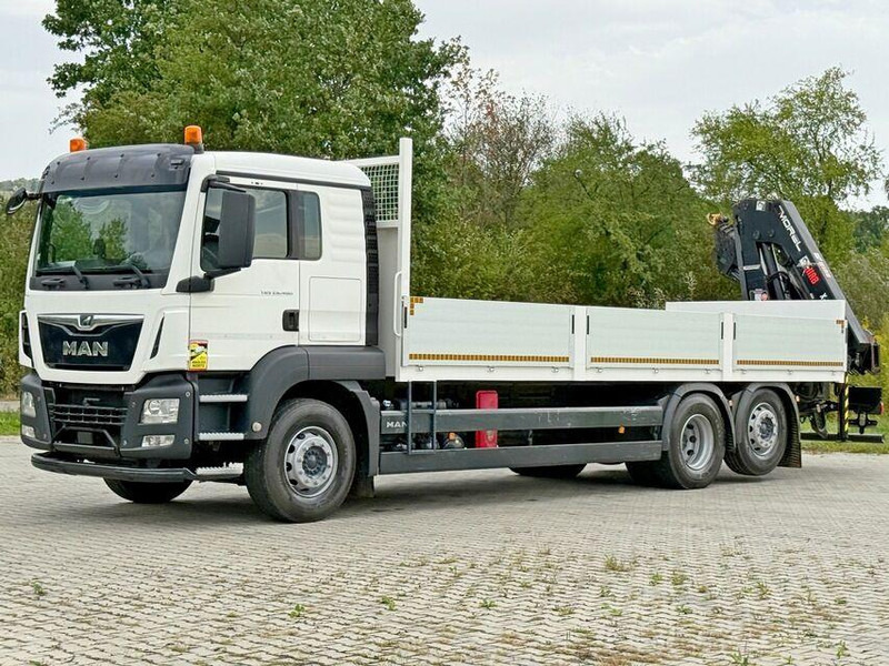 MAN TGS 26.460 * HIAB X - HIDUO 188 B-3 + FUNK* TOP - Pritsche LKW, Autokran: das Bild 3 MAN TGS 26.460 * HIAB X - HIDUO 188 B-3 + FUNK* TOP - Pritsche LKW, Autokran: das Bild 3