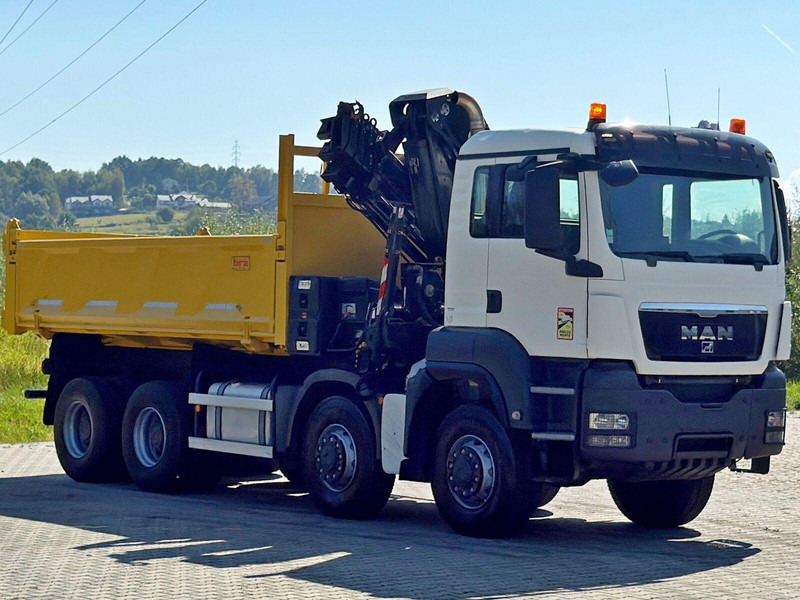 MAN TGS 32.510 * HIAB 288 EP - 5HIDUO/ FUNK * 8x8 - Kipper, Autokran: das Bild 4 MAN TGS 32.510 * HIAB 288 EP - 5HIDUO/ FUNK * 8x8 - Kipper, Autokran: das Bild 4