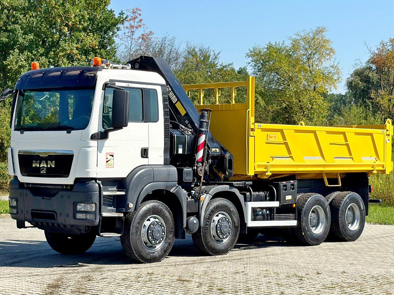 MAN TGS 32.510 * HIAB 288 EP - 5HIDUO/ FUNK * 8x8 - Kipper, Autokran: das Bild 5 MAN TGS 32.510 * HIAB 288 EP - 5HIDUO/ FUNK * 8x8 - Kipper, Autokran: das Bild 5