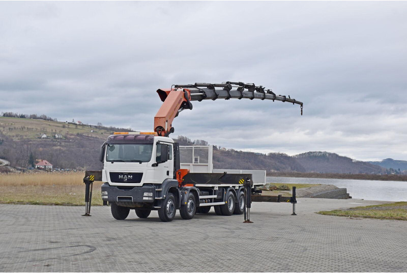 MAN TGS 35.400 - Kipper, Autokran: das Bild 2 MAN TGS 35.400 - Kipper, Autokran: das Bild 2