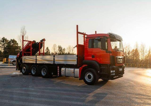 MAN TGS 35.400 - Pritsche LKW, Autokran: das Bild 2 MAN TGS 35.400 - Pritsche LKW, Autokran: das Bild 2