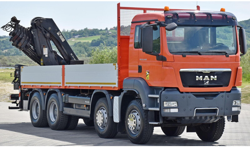 MAN TGS 35.440 - Pritsche LKW, Autokran: das Bild 3 MAN TGS 35.440 - Pritsche LKW, Autokran: das Bild 3