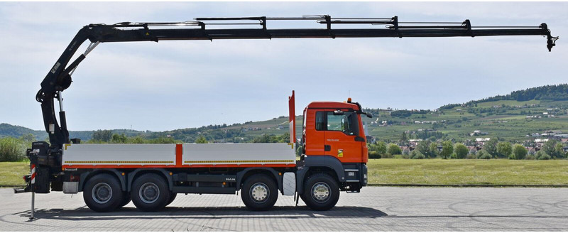 MAN TGS 35.440 - Pritsche LKW, Autokran: das Bild 5 MAN TGS 35.440 - Pritsche LKW, Autokran: das Bild 5