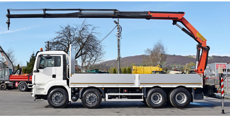 MAN TGS 35.500 - Pritsche LKW, Autokran: das Bild 5 MAN TGS 35.500 - Pritsche LKW, Autokran: das Bild 5