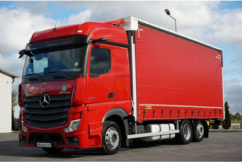 Mercedes-Benz ACTROS 2545 / SOLÓWKA / 6x2 / OŚ PODNOSZONA / BIG SPACE / WIELT - Plane LKW: das Bild 1 Mercedes-Benz ACTROS 2545 / SOLÓWKA / 6x2 / OŚ PODNOSZONA / BIG SPACE / WIELT - Plane LKW: das Bild 1