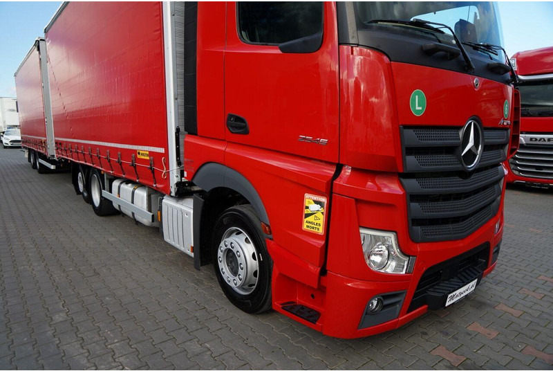 Mercedes-Benz ACTROS 2545 / ZESTAW TANDEM 120 M3 / PRZEJAZDOWY / 6x2 / OŚ POD - Plane LKW: das Bild 4 Mercedes-Benz ACTROS 2545 / ZESTAW TANDEM 120 M3 / PRZEJAZDOWY / 6x2 / OŚ POD - Plane LKW: das Bild 4