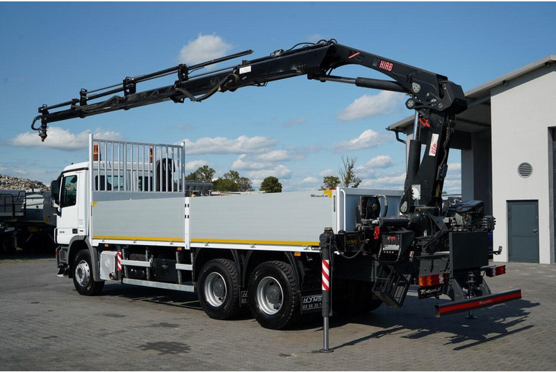 Mercedes-Benz ACTROS 2636 / 6x4 / SKRZYNIOWY 7 M + HDS HIAB - WYSÓW 12,6 M / - Pritsche LKW, Autokran: das Bild 4 Mercedes-Benz ACTROS 2636 / 6x4 / SKRZYNIOWY 7 M + HDS HIAB - WYSÓW 12,6 M / - Pritsche LKW, Autokran: das Bild 4