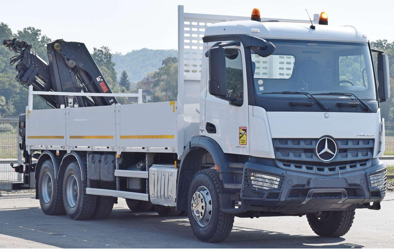 Mercedes-Benz ACTROS 2636 - Pritsche LKW, Autokran: das Bild 4 Mercedes-Benz ACTROS 2636 - Pritsche LKW, Autokran: das Bild 4