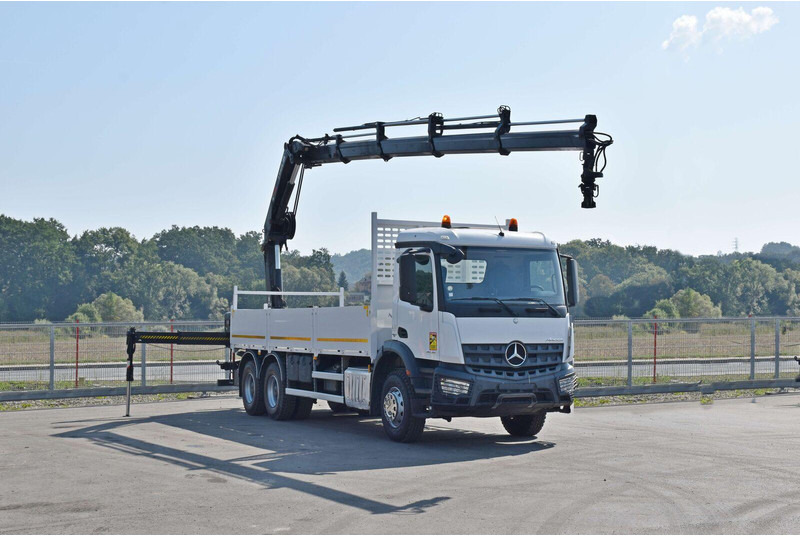 Mercedes-Benz ACTROS 2636 - Pritsche LKW, Autokran: das Bild 2 Mercedes-Benz ACTROS 2636 - Pritsche LKW, Autokran: das Bild 2