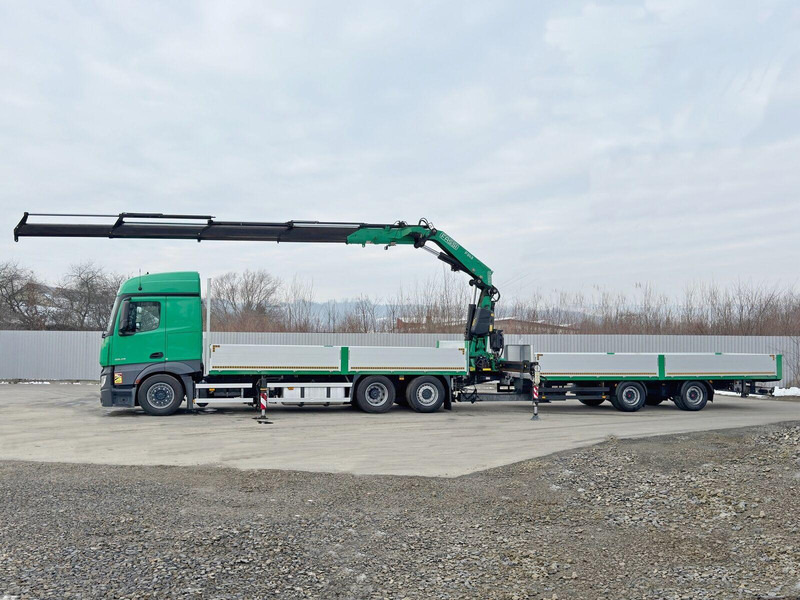 Mercedes-Benz ACTROS 2645 * FASSI F345.24 + FUNK + Anhänger - Pritsche LKW, Autokran: das Bild 5 Mercedes-Benz ACTROS 2645 * FASSI F345.24 + FUNK + Anhänger - Pritsche LKW, Autokran: das Bild 5