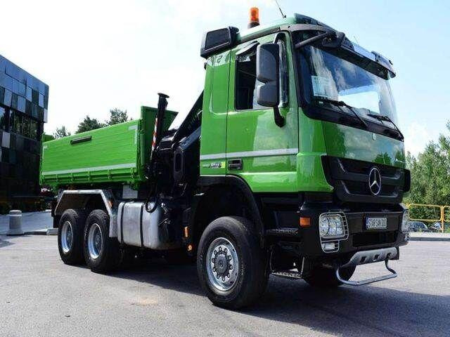 Mercedes-Benz ACTROS 3346 6x6 HIAB 244EP-4 Crane Kipper - Kipper, Autokran: das Bild 4 Mercedes-Benz ACTROS 3346 6x6 HIAB 244EP-4 Crane Kipper - Kipper, Autokran: das Bild 4