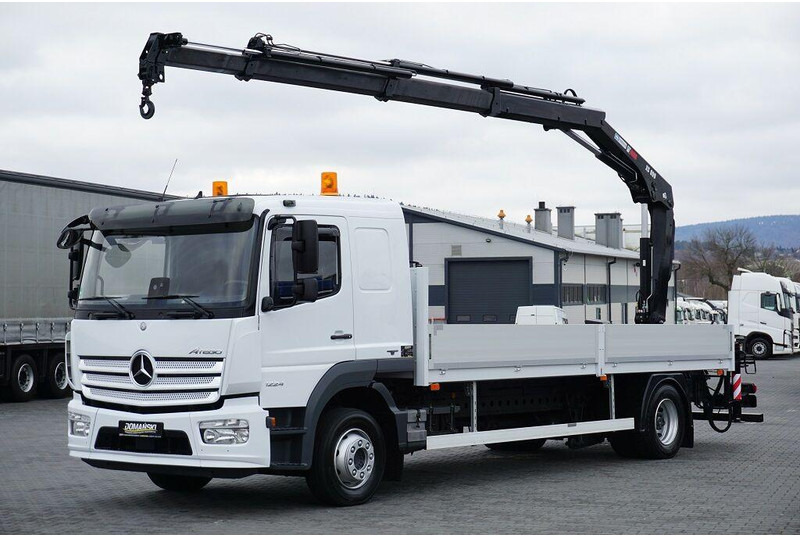 Mercedes-Benz ATEGO / 1224 / ACC / SKRZYNIOWY + HDS / HIAB 099 B - 3 DUO - Pritsche LKW, Autokran: das Bild 2 Mercedes-Benz ATEGO / 1224 / ACC / SKRZYNIOWY + HDS / HIAB 099 B - 3 DUO - Pritsche LKW, Autokran: das Bild 2