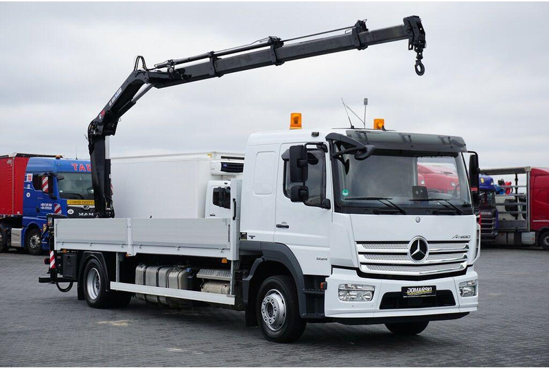 Mercedes-Benz ATEGO / 1224 / ACC / SKRZYNIOWY + HDS / HIAB 099 B - 3 DUO - Pritsche LKW, Autokran: das Bild 1 Mercedes-Benz ATEGO / 1224 / ACC / SKRZYNIOWY + HDS / HIAB 099 B - 3 DUO - Pritsche LKW, Autokran: das Bild 1