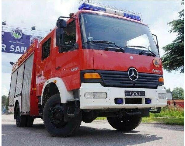 Mercedes-Benz ATEGO 1225 Firebrigade Feuerwehr - Feuerwehrfahrzeug: das Bild 1 Mercedes-Benz ATEGO 1225 Firebrigade Feuerwehr - Feuerwehrfahrzeug: das Bild 1