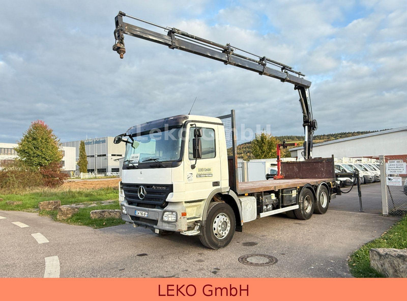 Mercedes-Benz Actros 2636-Plateau Hiab Krahn - Pritsche LKW, Autokran: das Bild 1 Mercedes-Benz Actros 2636-Plateau Hiab Krahn - Pritsche LKW, Autokran: das Bild 1