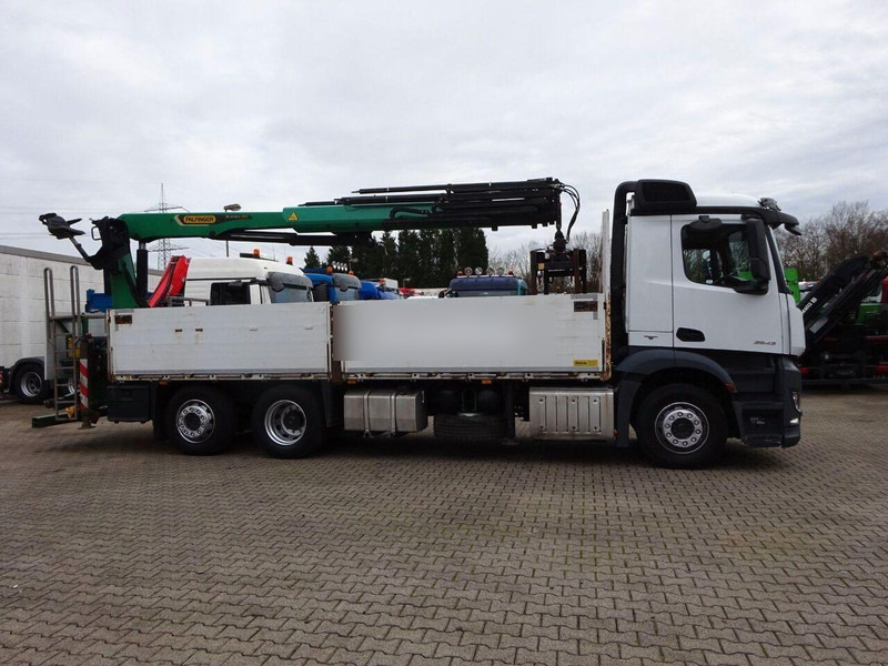 Mercedes-Benz Antos 2543 - Flatbed+crane 6x2 - Pritsche LKW, Autokran: das Bild 3 Mercedes-Benz Antos 2543 - Flatbed+crane 6x2 - Pritsche LKW, Autokran: das Bild 3