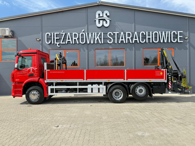 Mercedes-Benz Arocs Actros 2532 / E6 / 6x2 / skrzynia + żuraw Palfinger / budo - Pritsche LKW, Autokran: das Bild 3 Mercedes-Benz Arocs Actros 2532 / E6 / 6x2 / skrzynia + żuraw Palfinger / budo - Pritsche LKW, Autokran: das Bild 3