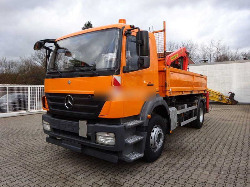 Mercedes-Benz Axor 1833 - 2 way tipper+crane - Kipper, Autokran: das Bild 1 Mercedes-Benz Axor 1833 - 2 way tipper+crane - Kipper, Autokran: das Bild 1