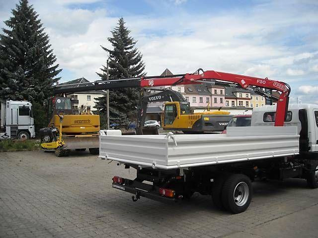 Mitsubishi Fuso Canter 7C15 - Tipper+crane - Kipper, Autokran: das Bild 2 Mitsubishi Fuso Canter 7C15 - Tipper+crane - Kipper, Autokran: das Bild 2