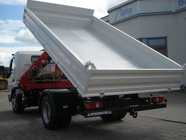 Mitsubishi Fuso Canter 7C15 - Tipper+crane - Kipper, Autokran: das Bild 3 Mitsubishi Fuso Canter 7C15 - Tipper+crane - Kipper, Autokran: das Bild 3