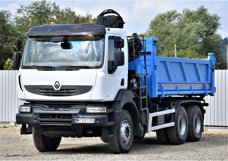 Renault KERAX 370 DXI - Kipper, Autokran: das Bild 5 Renault KERAX 370 DXI - Kipper, Autokran: das Bild 5