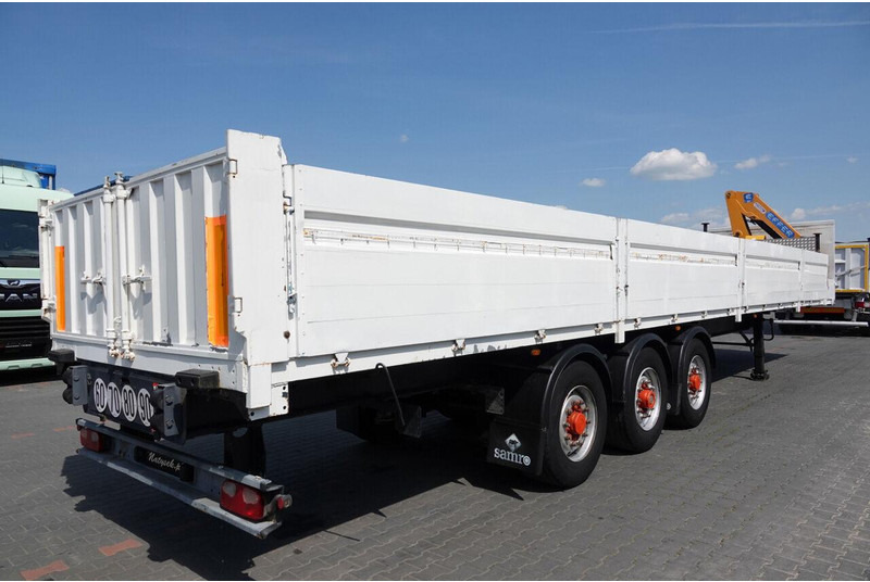 Samro NACZEPA BURTOWA / + HDS EFFER 95-3S - WYSÓW : 9 METRÓW / SPROWA - Pritschenauflieger/ Plattformauflieger: das Bild 5 Samro NACZEPA BURTOWA / + HDS EFFER 95-3S - WYSÓW : 9 METRÓW / SPROWA - Pritschenauflieger/ Plattformauflieger: das Bild 5