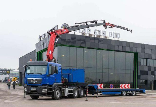 MAN TGS 26.400 6x4 HMF 3722 Fly Crane Semitrailer - Sattelzugmaschine: das Bild 1 MAN TGS 26.400 6x4 HMF 3722 Fly Crane Semitrailer - Sattelzugmaschine: das Bild 1