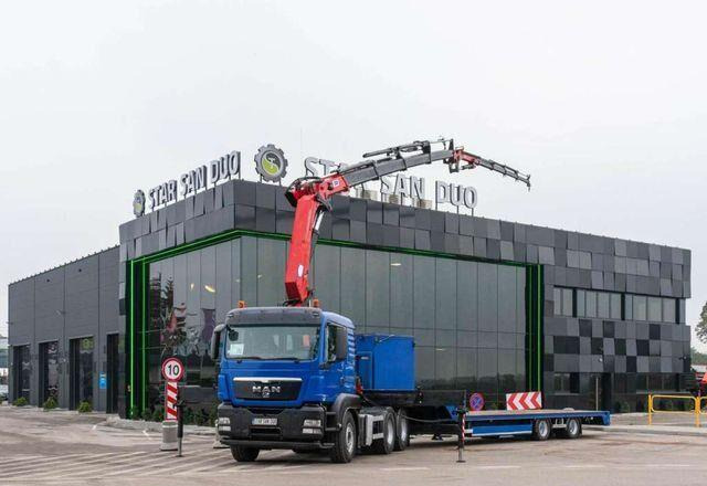 MAN TGS 26.400 6x4 HMF 3722 Fly Crane Semitrailer - Sattelzugmaschine: das Bild 3 MAN TGS 26.400 6x4 HMF 3722 Fly Crane Semitrailer - Sattelzugmaschine: das Bild 3