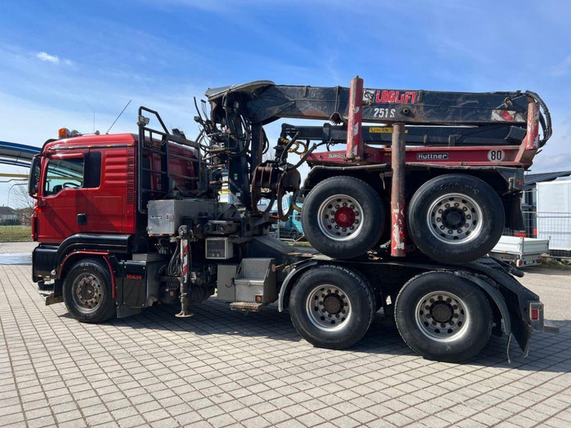 MAN TGS 26.540 6x4 Darus nyergesvontató + rönkszállító pótkocsi Logl - Sattelzugmaschine: das Bild 5 MAN TGS 26.540 6x4 Darus nyergesvontató + rönkszállító pótkocsi Logl - Sattelzugmaschine: das Bild 5