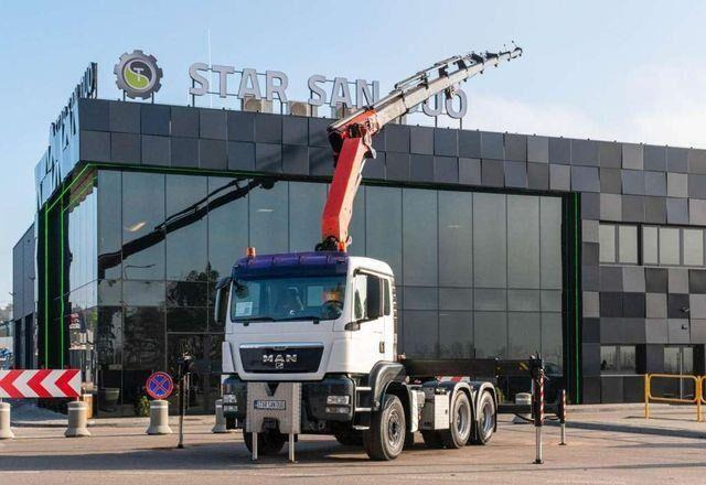 MAN TGS 33.400 6x4 PALFINGER PK 29002 Crane Winch - Sattelzugmaschine: das Bild 1 MAN TGS 33.400 6x4 PALFINGER PK 29002 Crane Winch - Sattelzugmaschine: das Bild 1