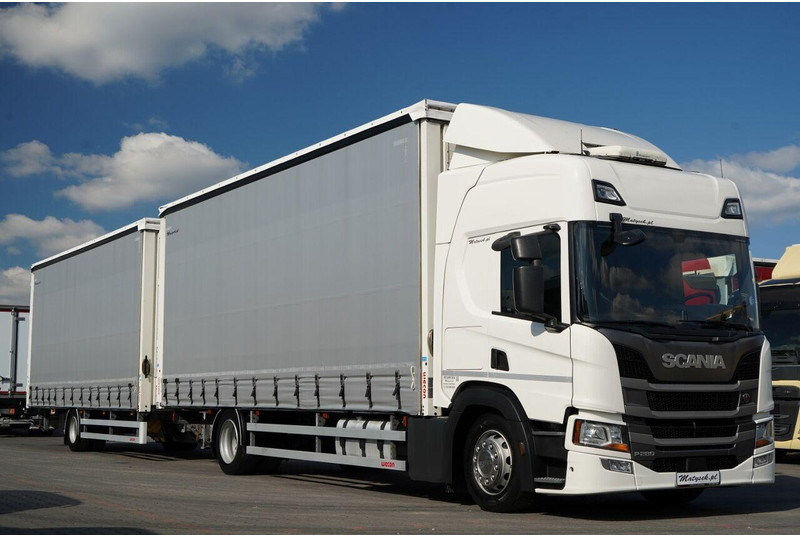 Scania P 280 / TANDEM / 4X2 / MEGA / I-PARK COOL / PRZYCZEPA WECON / S - Plane LKW: das Bild 1 Scania P 280 / TANDEM / 4X2 / MEGA / I-PARK COOL / PRZYCZEPA WECON / S - Plane LKW: das Bild 1