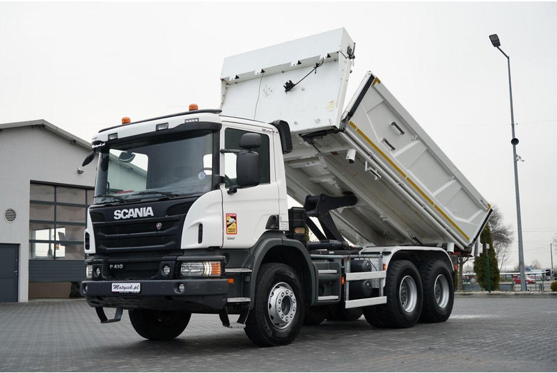Scania P 410 / 6x4 / WYWROTKA DWU-STRONNA / HYDROBURTA / BOARDMATIC / - Kipper: das Bild 2 Scania P 410 / 6x4 / WYWROTKA DWU-STRONNA / HYDROBURTA / BOARDMATIC / - Kipper: das Bild 2