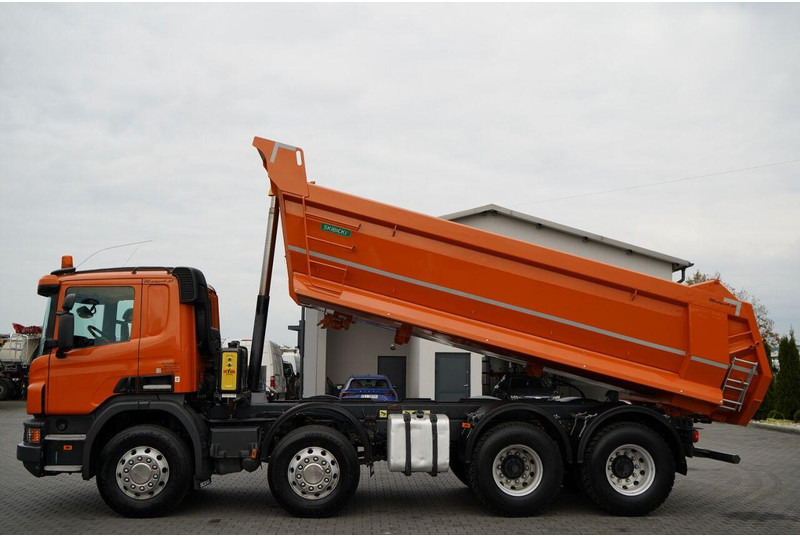 Scania P 410 / 8x4 / WYWROTKA TYLNOZSYPOWA / ALUFELGI / OPONY 100% / MA - Kipper: das Bild 5 Scania P 410 / 8x4 / WYWROTKA TYLNOZSYPOWA / ALUFELGI / OPONY 100% / MA - Kipper: das Bild 5