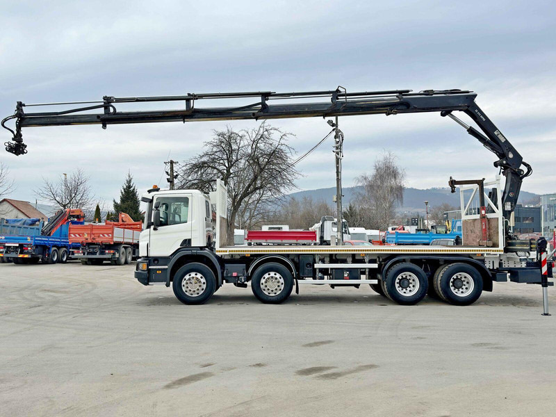Scania P 410*PLATFORM 7,00m*HIAB 244 E-5 HIPRO+FUNK/8x4 - Pritsche LKW, Autokran: das Bild 5 Scania P 410*PLATFORM 7,00m*HIAB 244 E-5 HIPRO+FUNK/8x4 - Pritsche LKW, Autokran: das Bild 5