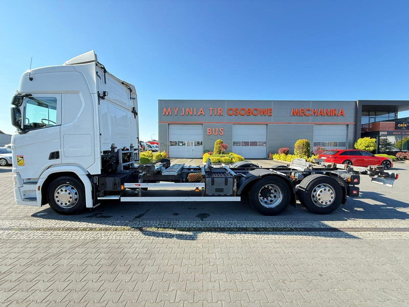 Scania R450 BDF SWAP CHASSIS 1.HAND - Containerwagen/ Wechselfahrgestell LKW: das Bild 2 Scania R450 BDF SWAP CHASSIS 1.HAND - Containerwagen/ Wechselfahrgestell LKW: das Bild 2