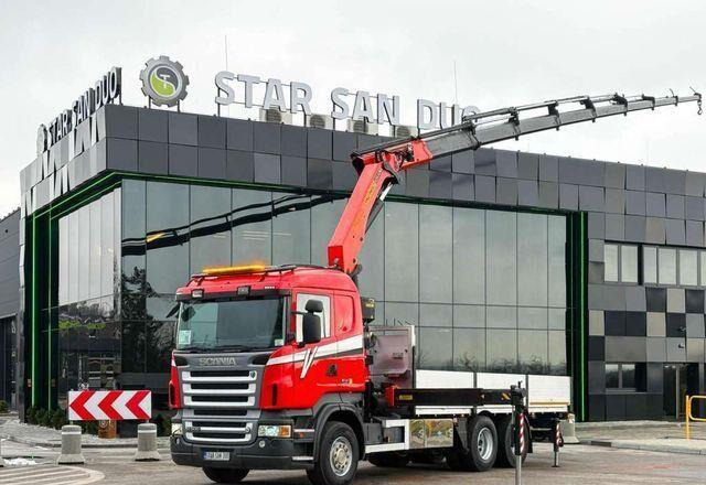 Scania R500 6x2 PALFINGER PK 29002 Crane Kran - Pritsche LKW, Autokran: das Bild 1 Scania R500 6x2 PALFINGER PK 29002 Crane Kran - Pritsche LKW, Autokran: das Bild 1