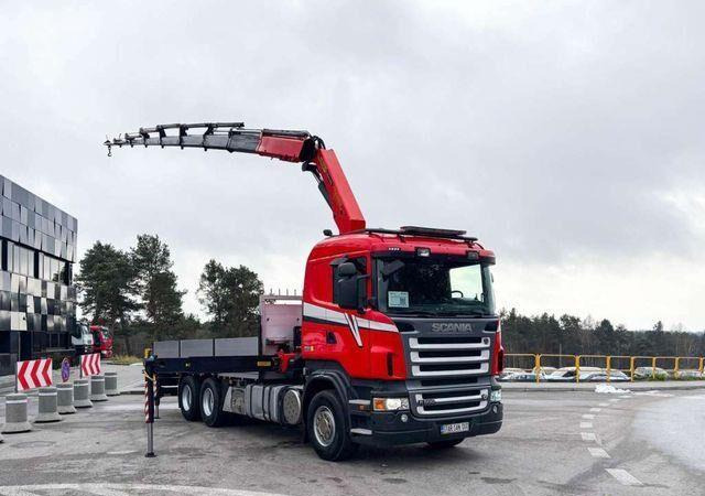 Pritsche LKW, Autokran Scania R500 6x2 PALFINGER PK 29002 Crane Kran: das Bild 7